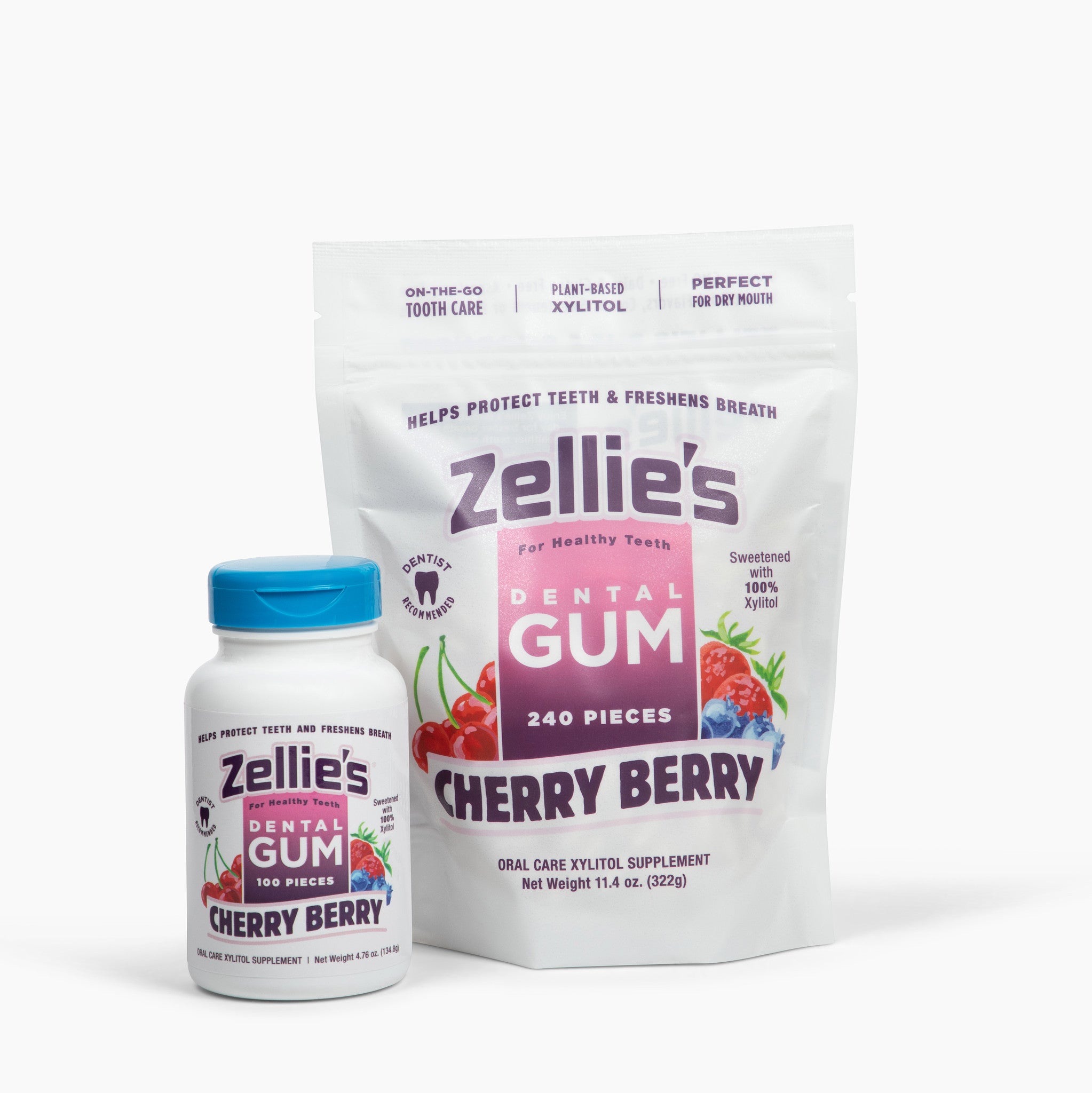 CHERRY BERRY Xylitol Dental Gum - Wholesale