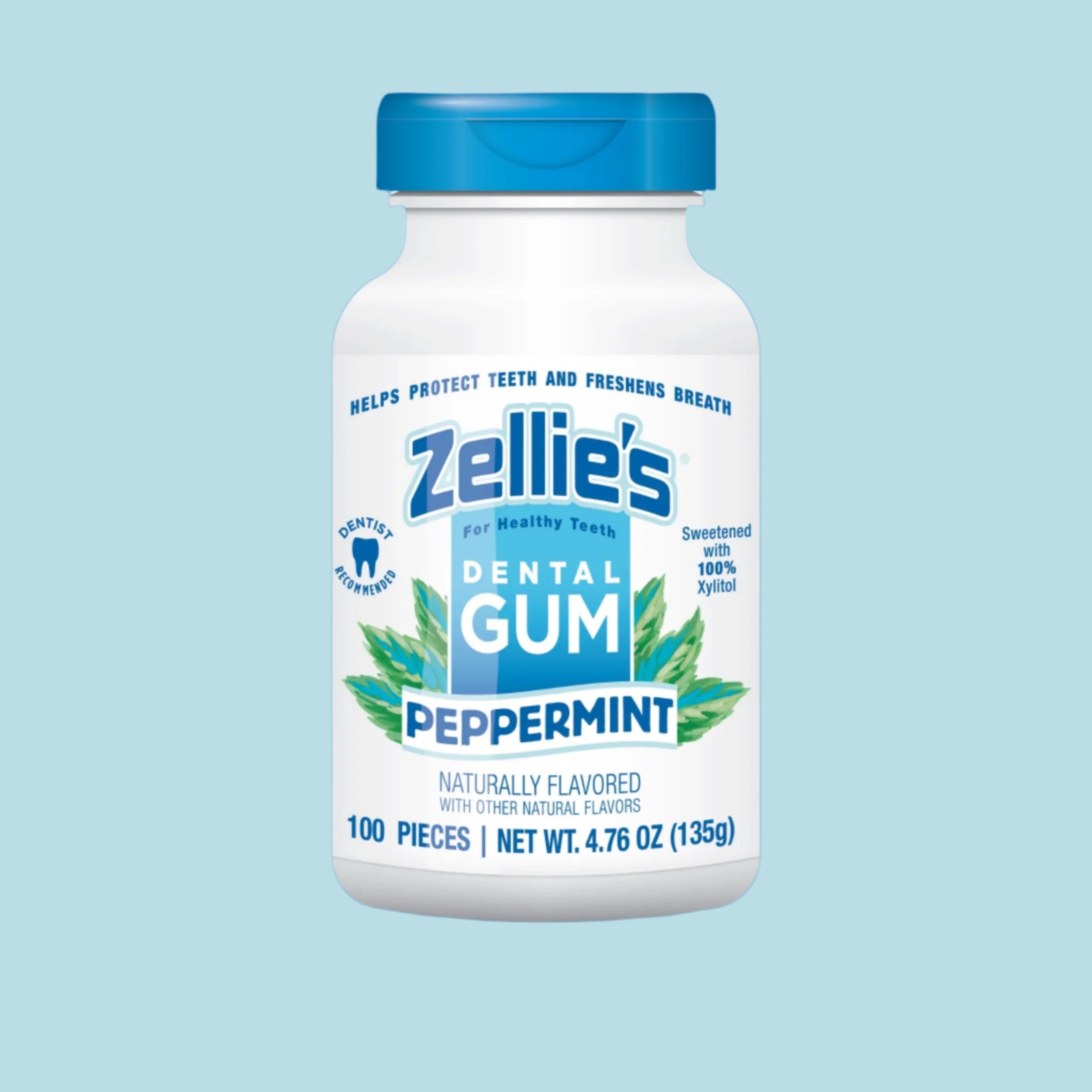 PEPPERMINT Xylitol Dental Gum