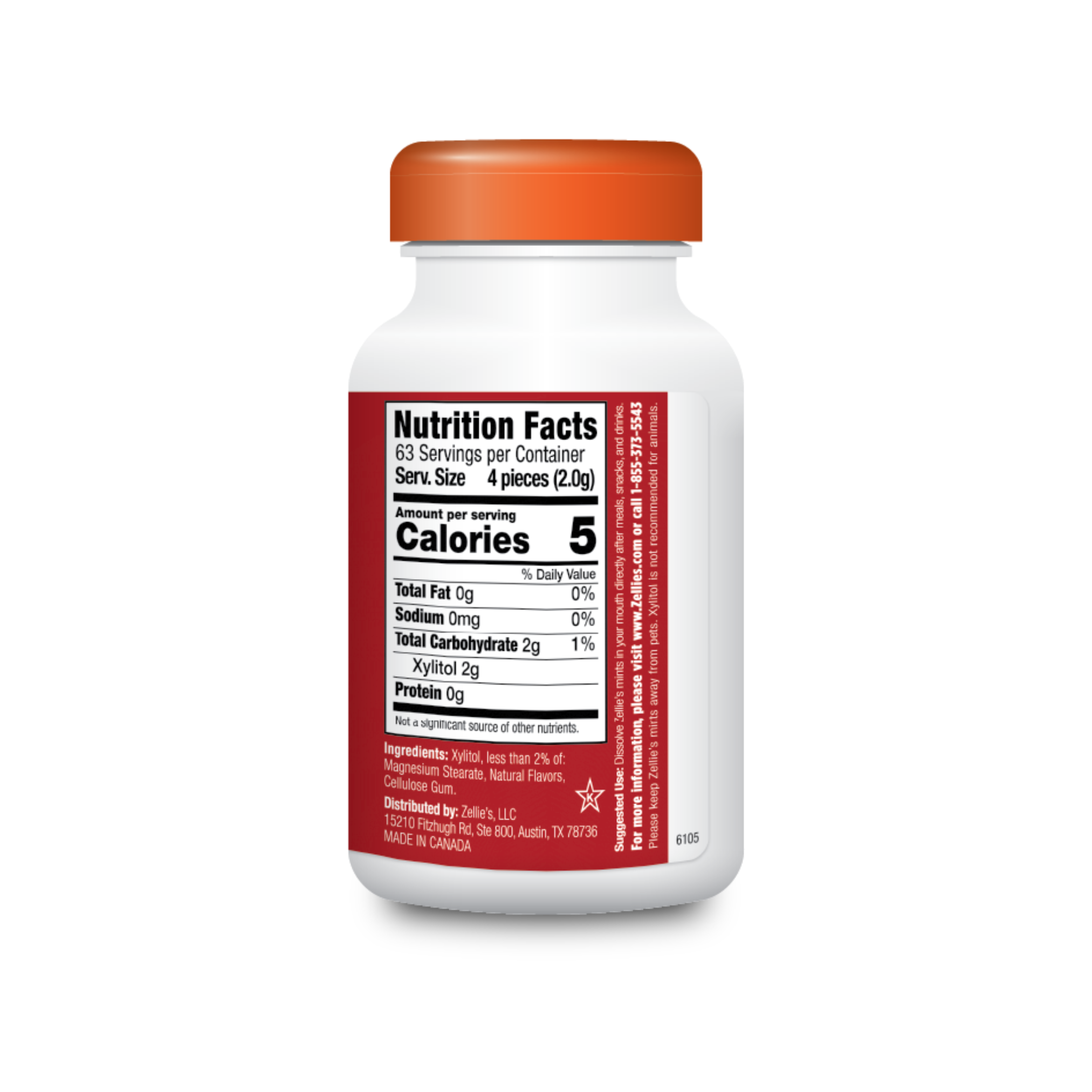 CINNAMON Xylitol Dental Mints
