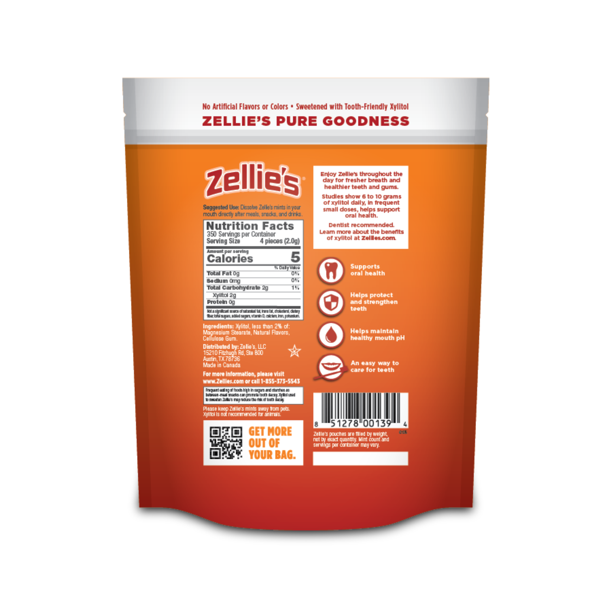 CINNAMON Xylitol Dental Mints