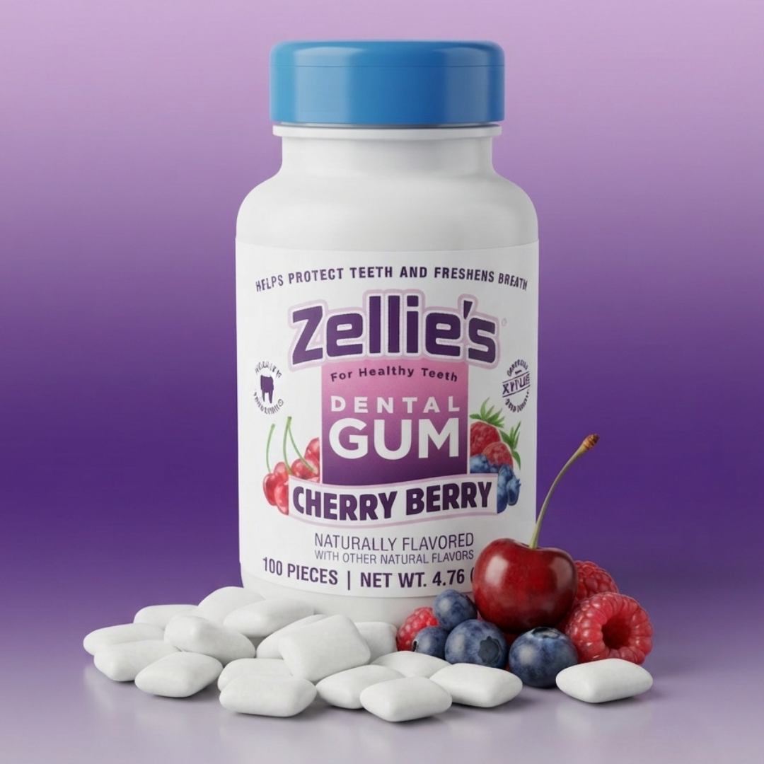 CHERRY BERRY Xylitol Dental Gum
