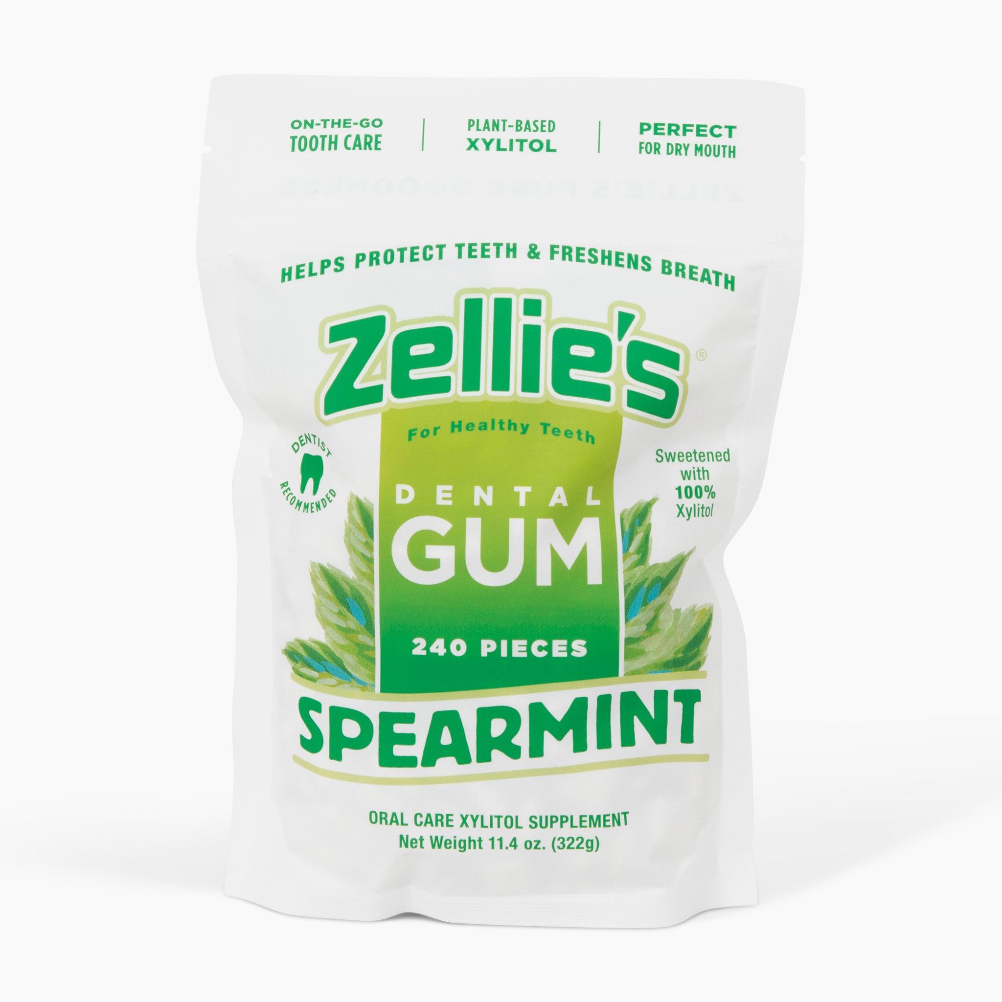SPEARMINT Xylitol Dental Gum